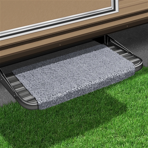 Prest-O-Fit 2-1043 Wraparound 18" RV Step Cover – Stone Grey